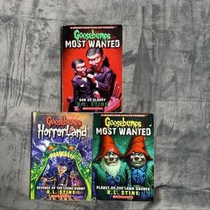 Goosebumps Horrorland and Most Wanted Book Set